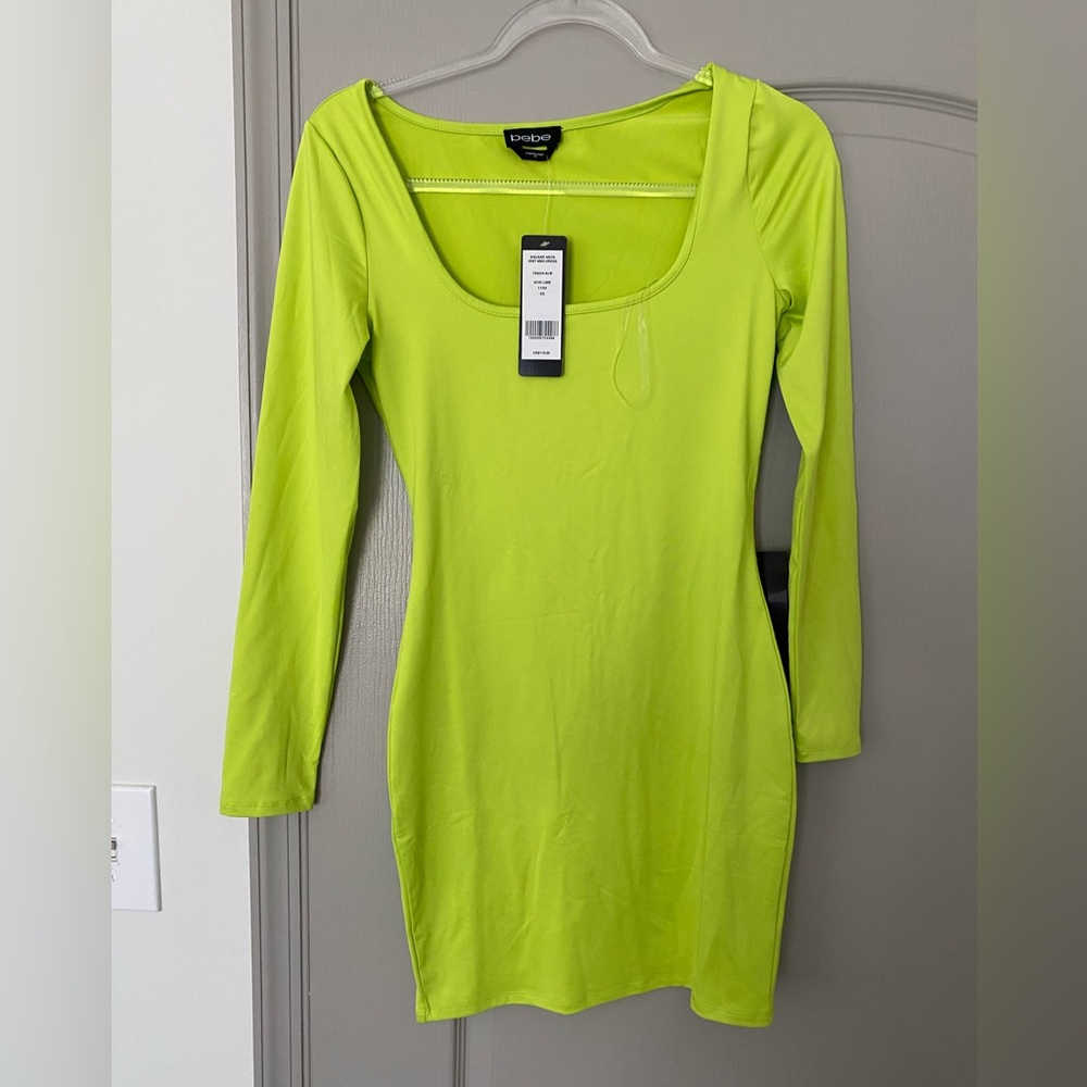 Fluorescent midi dress!